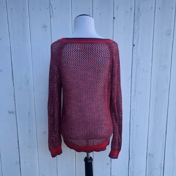 Of Two Minds Open Knit Sweater - Picture 5 of 7